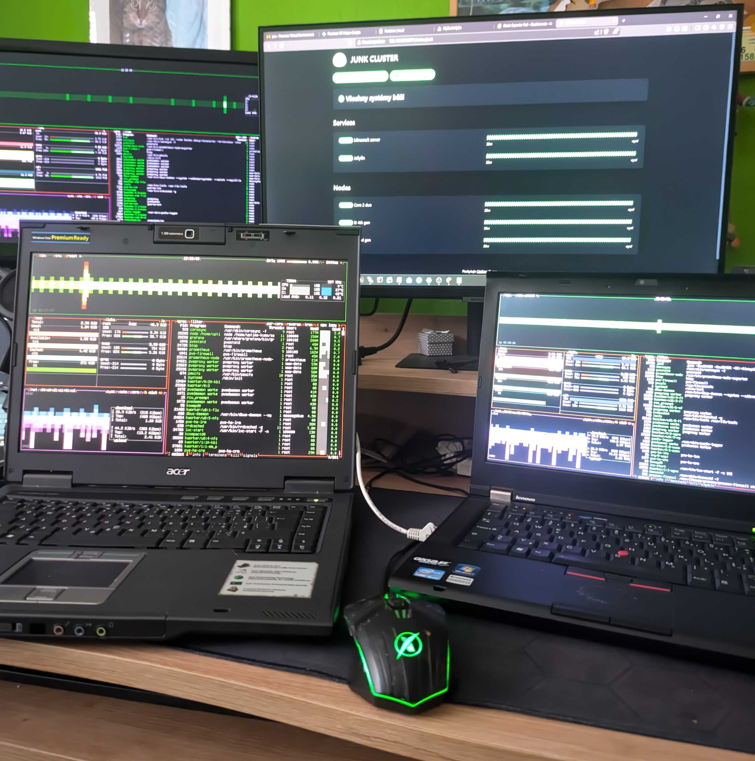 Thumbnail pro Proxmox HA Cluster from old laptops